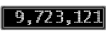 The GaugeControl contains 1 gauge with values: (9,722,308).