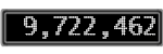 The GaugeControl contains 1 gauge with values: (9,722,316).