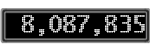 The GaugeControl contains 1 gauge with values: (8,087,589).