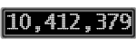 The GaugeControl contains 1 gauge with values: (10,412,199).