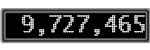 The GaugeControl contains 1 gauge with values: (9,727,085).