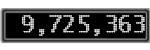 The GaugeControl contains 1 gauge with values: (9,725,170).