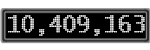 The GaugeControl contains 1 gauge with values: (10,408,860).