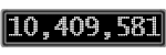 The GaugeControl contains 1 gauge with values: (10,409,490).