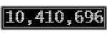 The GaugeControl contains 1 gauge with values: (10,410,533).