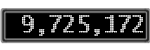 The GaugeControl contains 1 gauge with values: (9,725,181).
