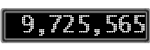 The GaugeControl contains 1 gauge with values: (9,725,433).