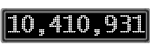 The GaugeControl contains 1 gauge with values: (10,410,947).
