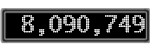 The GaugeControl contains 1 gauge with values: (8,090,643).