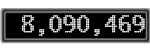 The GaugeControl contains 1 gauge with values: (8,090,300).