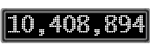 The GaugeControl contains 1 gauge with values: (10,408,212).