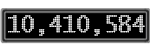 The GaugeControl contains 1 gauge with values: (10,410,709).