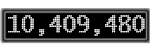 The GaugeControl contains 1 gauge with values: (10,408,994).