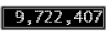 The GaugeControl contains 1 gauge with values: (9,722,316).