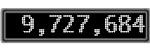 The GaugeControl contains 1 gauge with values: (9,726,648).