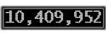 The GaugeControl contains 1 gauge with values: (10,409,818).