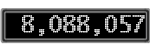 The GaugeControl contains 1 gauge with values: (8,087,837).