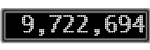 The GaugeControl contains 1 gauge with values: (9,722,559).