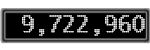 The GaugeControl contains 1 gauge with values: (9,722,922).