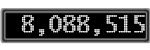 The GaugeControl contains 1 gauge with values: (8,087,832).