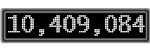 The GaugeControl contains 1 gauge with values: (10,408,245).