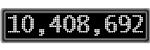 The GaugeControl contains 1 gauge with values: (10,408,734).