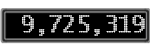 The GaugeControl contains 1 gauge with values: (9,725,168).