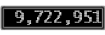The GaugeControl contains 1 gauge with values: (9,722,922).