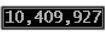 The GaugeControl contains 1 gauge with values: (10,409,930).