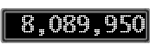 The GaugeControl contains 1 gauge with values: (8,089,687).