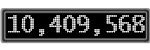 The GaugeControl contains 1 gauge with values: (10,409,487).