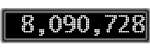 The GaugeControl contains 1 gauge with values: (8,090,643).