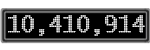 The GaugeControl contains 1 gauge with values: (10,410,945).
