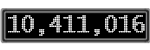 The GaugeControl contains 1 gauge with values: (10,410,889).