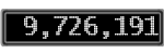 The GaugeControl contains 1 gauge with values: (9,725,917).