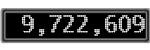 The GaugeControl contains 1 gauge with values: (9,722,023).