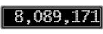 The GaugeControl contains 1 gauge with values: (8,088,744).