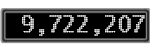The GaugeControl contains 1 gauge with values: (9,721,995).