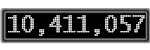 The GaugeControl contains 1 gauge with values: (10,410,478).