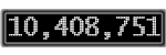 The GaugeControl contains 1 gauge with values: (10,408,268).