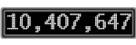 The GaugeControl contains 1 gauge with values: (10,407,590).