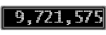 The GaugeControl contains 1 gauge with values: (9,721,519).