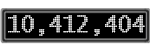 The GaugeControl contains 1 gauge with values: (10,411,951).