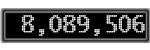 The GaugeControl contains 1 gauge with values: (8,089,441).
