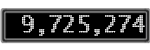 The GaugeControl contains 1 gauge with values: (9,725,169).
