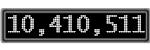 The GaugeControl contains 1 gauge with values: (10,410,313).