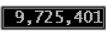 The GaugeControl contains 1 gauge with values: (9,724,883).