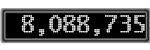 The GaugeControl contains 1 gauge with values: (8,087,834).