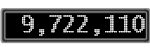 The GaugeControl contains 1 gauge with values: (9,721,990).