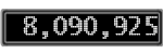 The GaugeControl contains 1 gauge with values: (8,090,933).